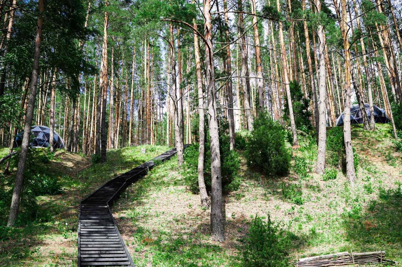 Skywoods.Glamping Vila Molėtai Exterior foto